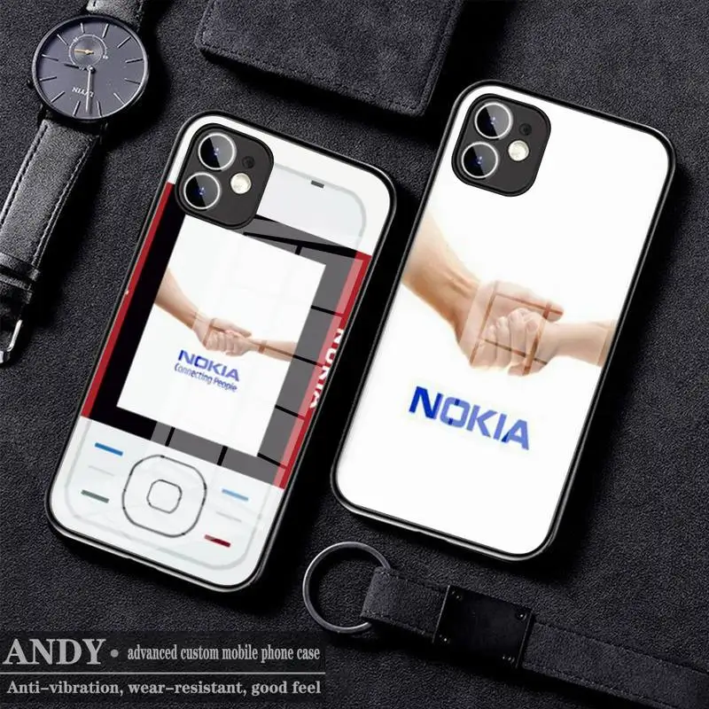 Classic Nostalgic Nokia Phone Case Tempered Glass For Iphone6 6s 7 8 Plus XR X XS XSmax 11 12 13 Pro Mini Max
Classic Nostalgic Nokia Phone Case Tempered Glass For Iphone6 6s 7 8 Plus XR X XS XSmax 11 12 13 Pro Mini Max
