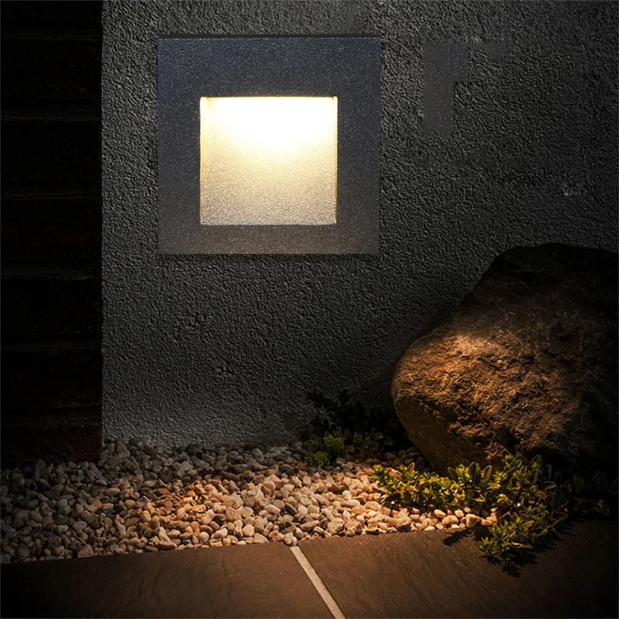 Outdoor LED Step Stair Light Waterproof IP65 Embedded LED Step Light Villa Corridor Wall Corner Lamp Aluminum Wall Night Light
Outdoor LED Step Stair Light Waterproof IP65 Embedded LED Step Light Villa Corridor Wall Corner Lamp Aluminum Wall Night Light