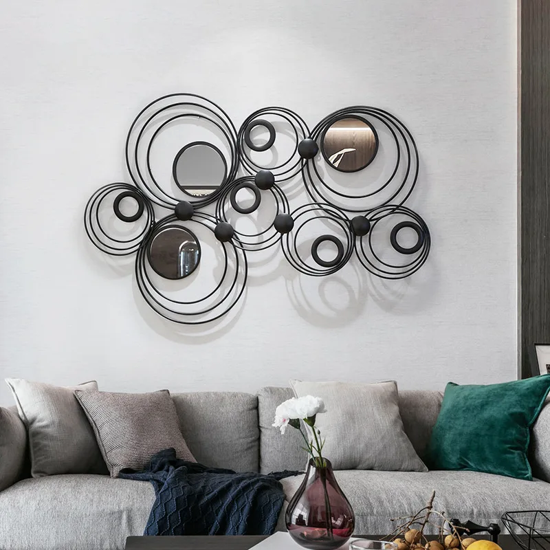 Simple and Modern Living Room Background Wall Decoration Creative Personality Design Ring Three-dimensional Iron Wall Decoration
Simple and Modern Living Room Background Wall Decoration Creative Personality Design Ring Three-dimensional Iron Wall Decoration
