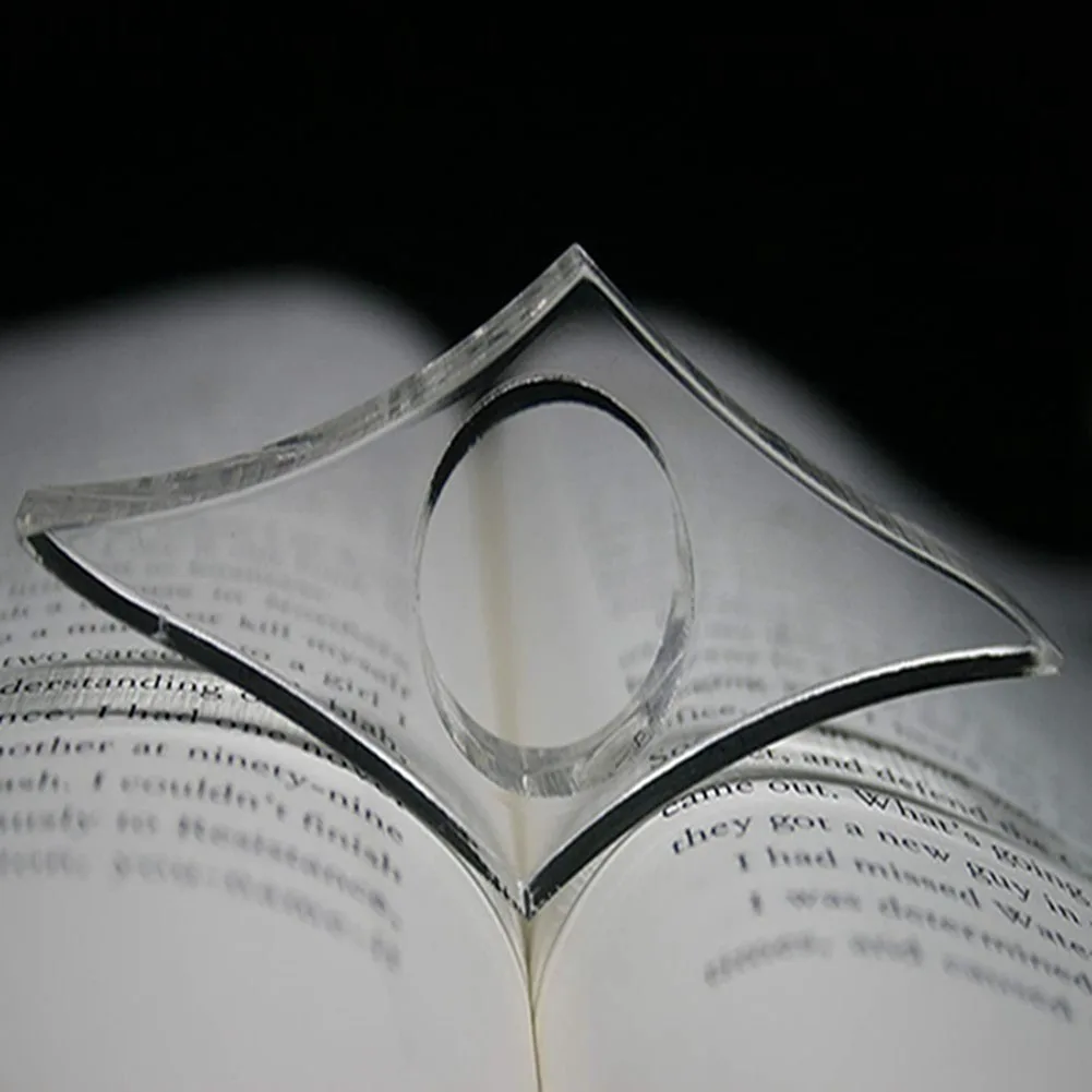 1Pcs Multi Function Acrylic Thumb Support Book Page Holder Marker Convenient Bookmark School Supplies Book Thumb Holder
1Pcs Multi Function Acrylic Thumb Support Book Page Holder Marker Convenient Bookmark School Supplies Book Thumb Holder