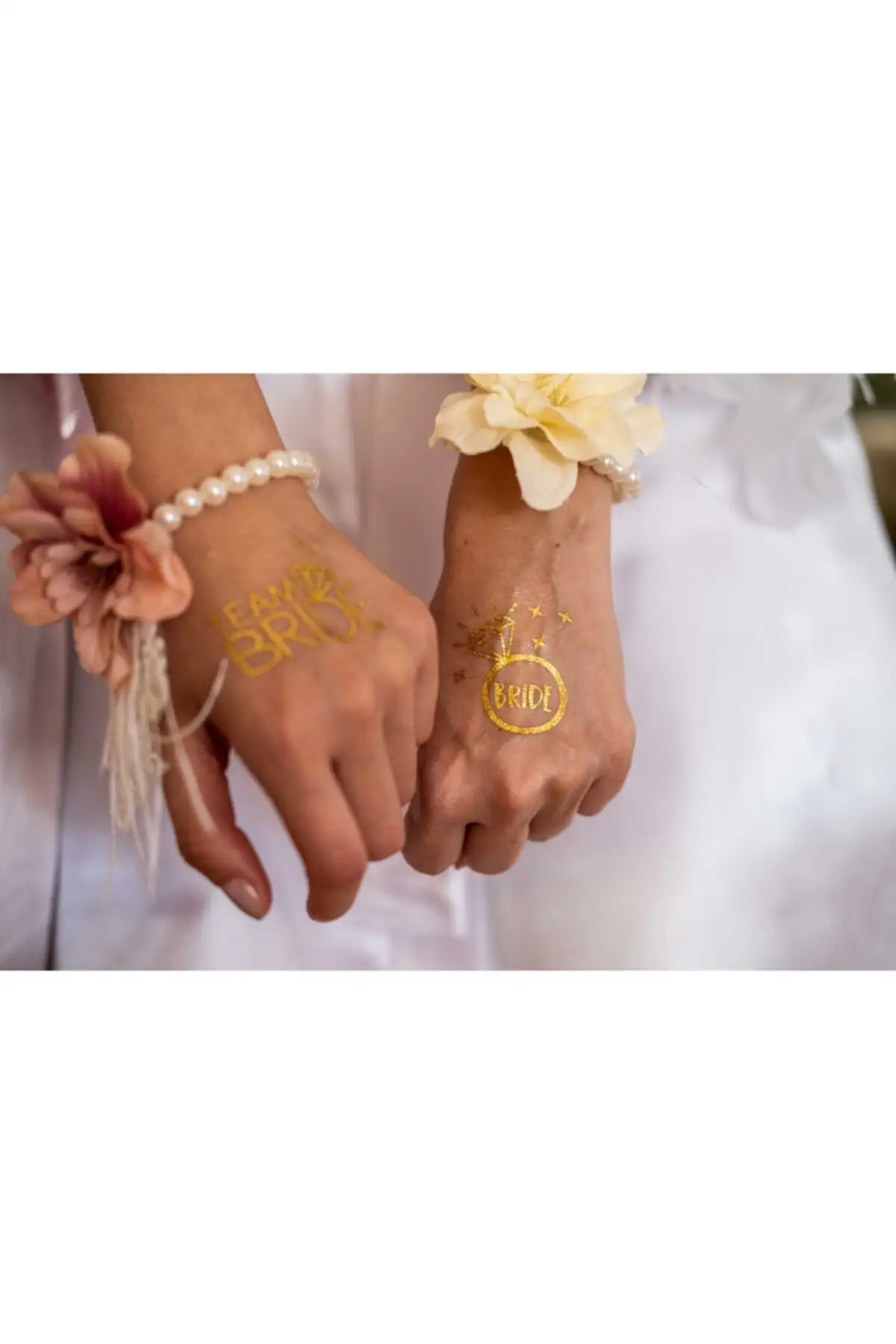 The Bride PackPrltl Dore 2'li Bride Tattoo henna bride veil welon