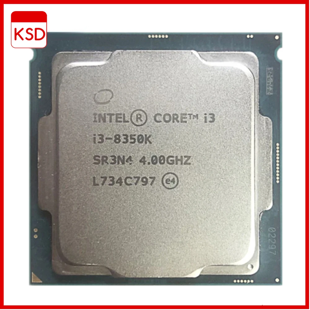 Intel Core i3-8350K i3 8350K 4.0 GHz Quad-Core Quad-Thread CPU Processor 8M 91W LGA 1151
Intel Core i3-8350K i3 8350K 4.0 GHz Quad-Core Quad-Thread CPU Processor 8M 91W LGA 1151