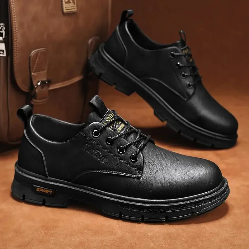 Men's Shoes Autumn New Men's Breathable Platform Casual Leather Shoes Men's Inner Business Formal Wear Wedding Groom's Shoes
Men's Shoes Autumn New Men's Breathable Platform Casual Leather Shoes Men's Inner Business Formal Wear Wedding Groom's Shoes