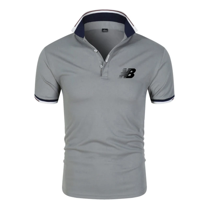 Summer High Quality Men's Lapel T-shirt Brand Quick-drying Running Polo Fir Sports Fitness Polo Shirt Tennis Top Breathable
Summer High Quality Men's Lapel T-shirt Brand Quick-drying Running Polo Fir Sports Fitness Polo Shirt Tennis Top Breathable