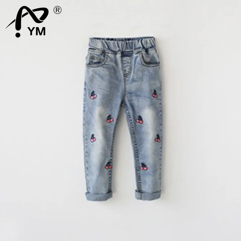 New Girls Autumn Winter Cherry Printed Denim Pants Kids Jeans Kids Trousers for Teenagers Ripped Jeans 3-12Years
New Girls Autumn Winter Cherry Printed Denim Pants Kids Jeans Kids Trousers for Teenagers Ripped Jeans 3-12Years