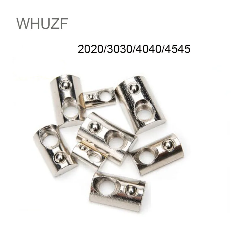WHUZF 100PCS M3 M4 M5 M6 M8 T Spring Nut Half Round Elasticity Spring Nut Block for 2020 3030 4040 4545 Aluminium Profile T Nut
WHUZF 100PCS M3 M4 M5 M6 M8 T Spring Nut Half Round Elasticity Spring Nut Block for 2020 3030 4040 4545 Aluminium Profile T Nut