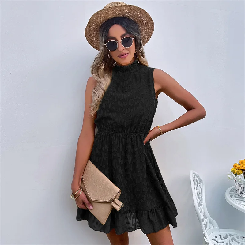 New Women Solid Color Summer Dress Chiffon Women Lace Flowers Dress Europe And America Ladies Dress 4 Colors Drop Shipping
New Women Solid Color Summer Dress Chiffon Women Lace Flowers Dress Europe And America Ladies Dress 4 Colors Drop Shipping