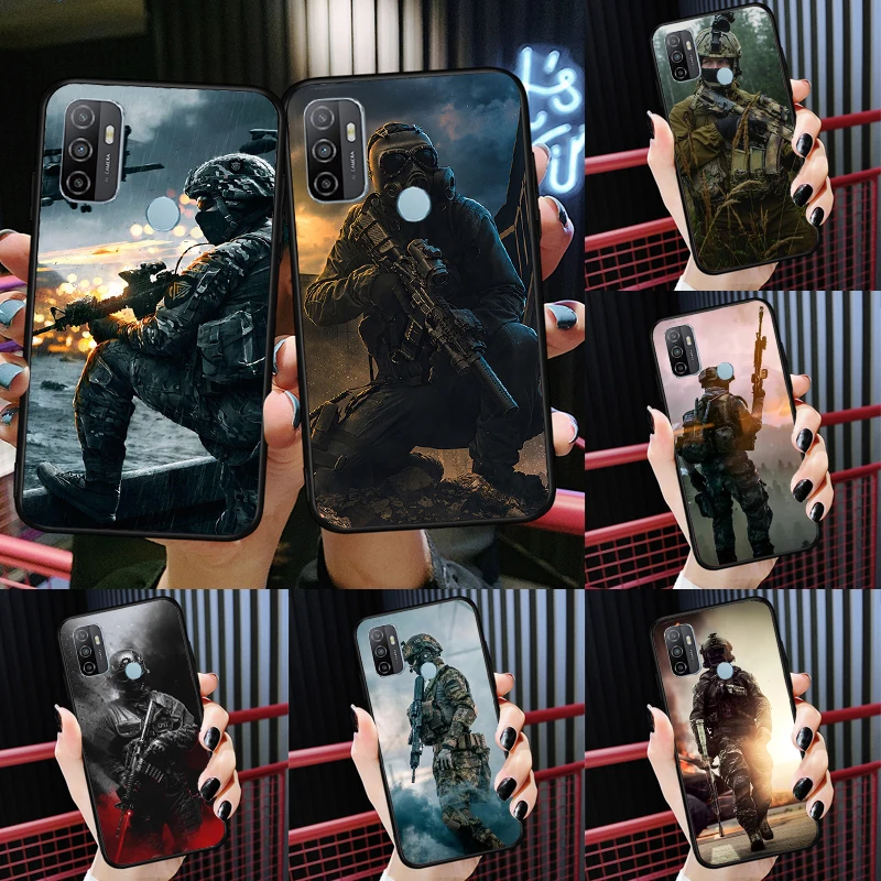 Tactical Swat Gear Pattern Phone Case For OPPO A15 A16 A5 A9 A31 A53 A53S A1K A3S A5S A52 A72 A83 A91 A93 A54 A74 A94 
Tactical Swat Gear Pattern Phone Case For OPPO A15 A16 A5 A9 A31 A53 A53S A1K A3S A5S A52 A72 A83 A91 A93 A54 A74 A94