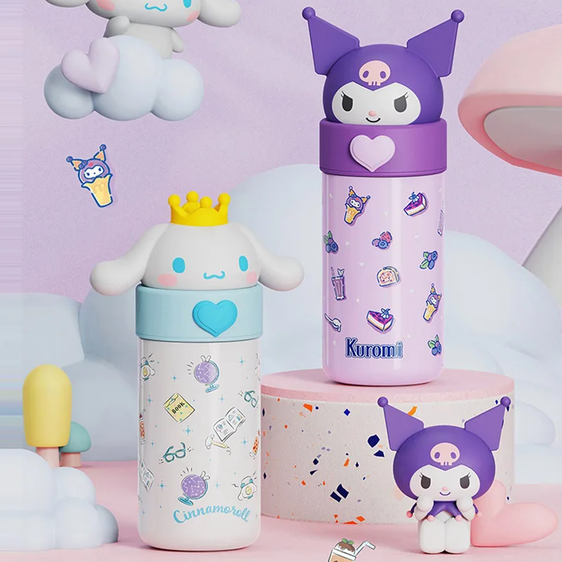 350ML Kawaii Sanrio Kuromi Cinnamoroll Insulated Cup Cartoon Anime My Melody Pompom Purin Water Bottle Portable Girl Gift
350ML Kawaii Sanrio Kuromi Cinnamoroll Insulated Cup Cartoon Anime My Melody Pompom Purin Water Bottle Portable Girl Gift