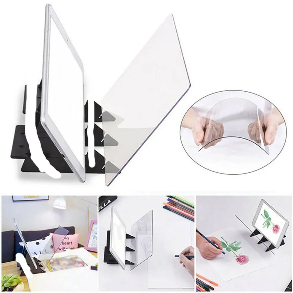 Drawing Board Sketch Specular Reflection Dimming Bracket Painting Mirror Plate Tracing Copy Table Projection Board Plotter
Drawing Board Sketch Specular Reflection Dimming Bracket Painting Mirror Plate Tracing Copy Table Projection Board Plotter