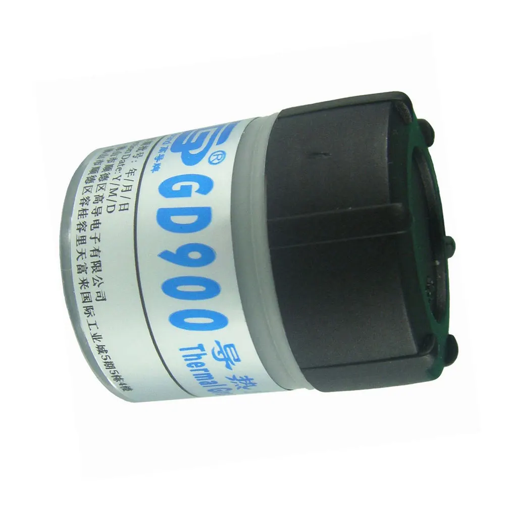 Professional 30g GD900 Good Sealing Silicone Plaster Heatsink Compound for CPU CN30/CN150 Water Cooling Gary 6.0W/M-K
Professional 30g GD900 Good Sealing Silicone Plaster Heatsink Compound for CPU CN30/CN150 Water Cooling Gary 6.0W/M-K