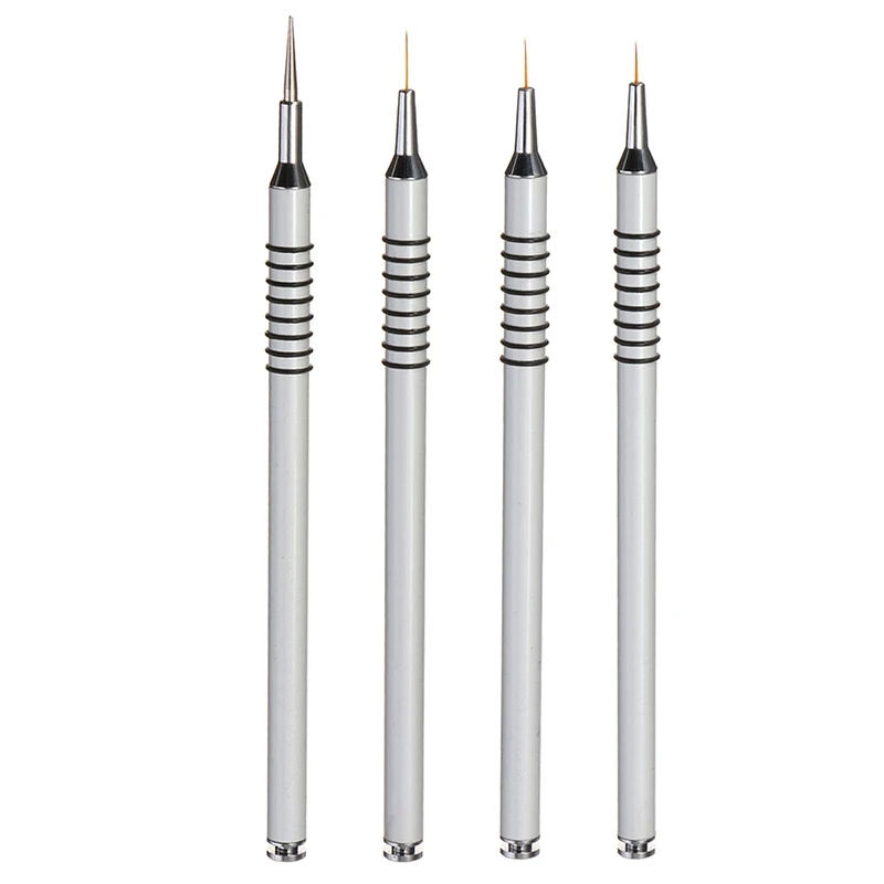 Nail Art Brush Acrylic Paint Set Kit Gel Brush DIY Flower Drawing Silver And Handle Brush For Manicure
Nail Art Brush Acrylic Paint Set Kit Gel Brush DIY Flower Drawing Silver And Handle Brush For Manicure