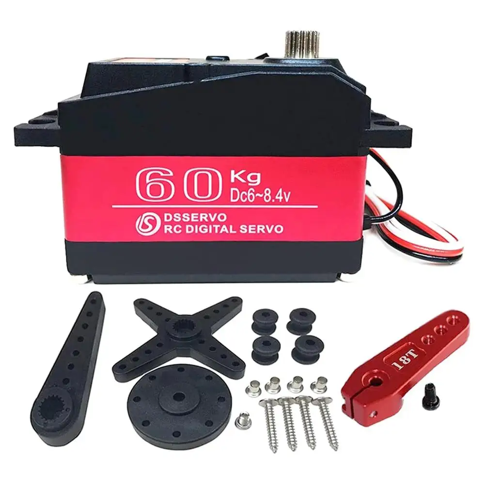 Servo 60KG High Torque Ds5160 Baja Servo Digital Servo For 1/5 Redcat Hpi Baja 5B Ss Rc Servo Car Compatible Savox-0236
Servo 60KG High Torque Ds5160 Baja Servo Digital Servo For 1/5 Redcat Hpi Baja 5B Ss Rc Servo Car Compatible Savox-0236
