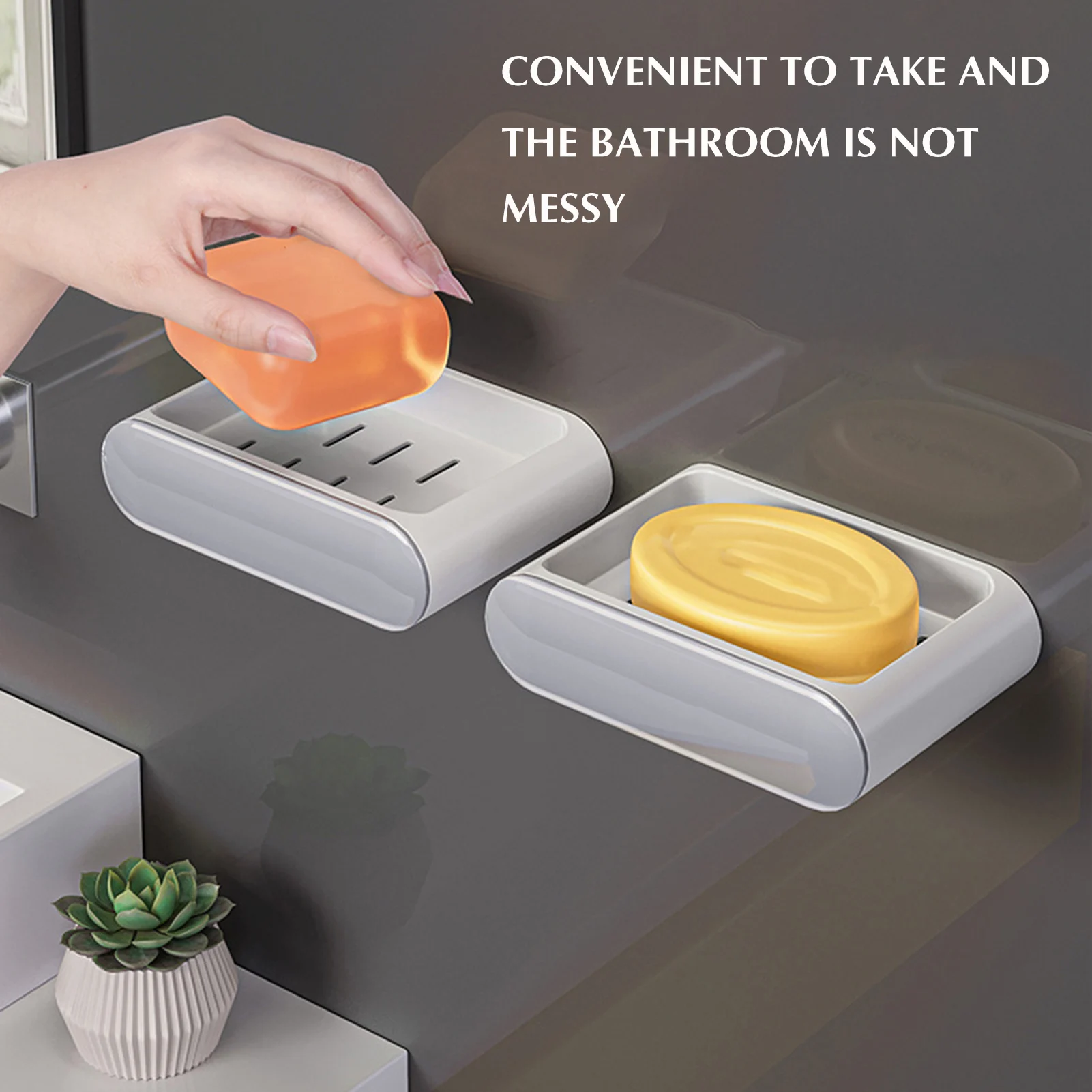 Soap Dishes Sponge Scrubber Box Bathroom Hanging Shower Soap Case for Bathroom Shower Kitchen Sink
Soap Dishes Sponge Scrubber Box Bathroom Hanging Shower Soap Case for Bathroom Shower Kitchen Sink