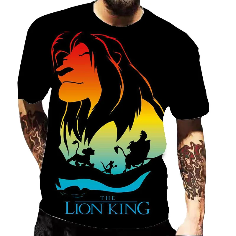 Disney Hakuna Matata Cute Simba Men T Shirt Harajuku Ullzang The Lion King T-shirt Cartoon Graphic 3D Printed Top Tees Kids Tees
Disney Hakuna Matata Cute Simba Men T Shirt Harajuku Ullzang The Lion King T-shirt Cartoon Graphic 3D Printed Top Tees Kids Tees