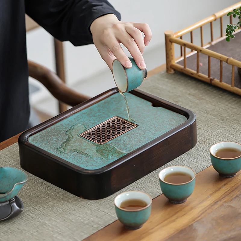 Household Tea Trays Set Creative Water Storage Various Tea Table Bamboo Tea Trays Set Melamine Plateau Decoratif Service Trays
Household Tea Trays Set Creative Water Storage Various Tea Table Bamboo Tea Trays Set Melamine Plateau Decoratif Service Trays