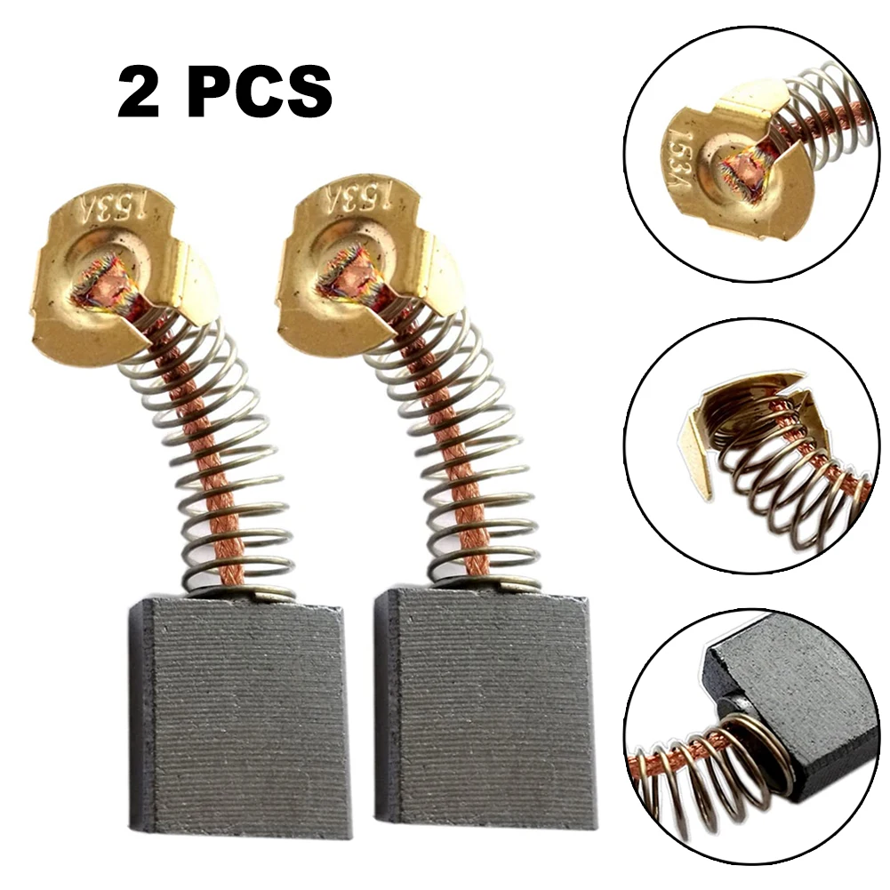 2pcs CB153 CB154 CB155 CB157 CB161 Carbon Brushes 7*14.8*16.3mm For 181048-2/181047-4/194986-9/957805410 Power Tool Parts
2pcs CB153 CB154 CB155 CB157 CB161 Carbon Brushes 7*14.8*16.3mm For 181048-2/181047-4/194986-9/957805410 Power Tool Parts