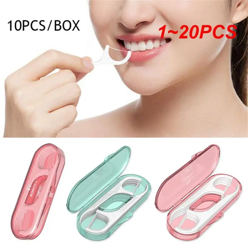 1~20PCS /box Floss Toothpick Set Interdental Brush Floss Pick Portable Toothpick Floss Teeth Cleaner With Storage Tube
1~20PCS /box Floss Toothpick Set Interdental Brush Floss Pick Portable Toothpick Floss Teeth Cleaner With Storage Tube