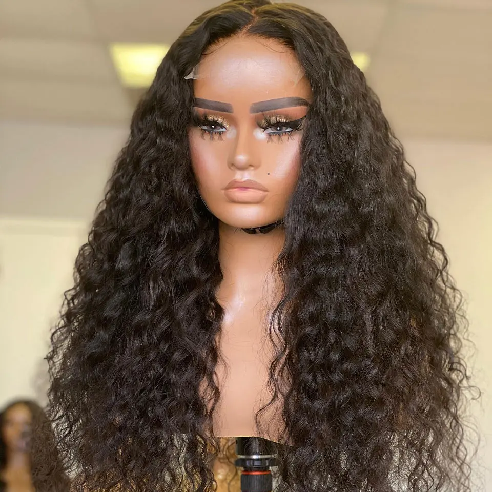 13x4 Transparent Wavy Brazilian Human Hair Wigs for Black Women Water Wave Lace Frontal Wigs 30 Inches Deep Wave Lace Front Wig
13x4 Transparent Wavy Brazilian Human Hair Wigs for Black Women Water Wave Lace Frontal Wigs 30 Inches Deep Wave Lace Front Wig