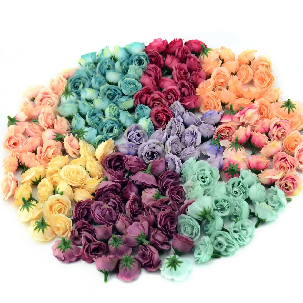10/50/100pcs 2.5cm Mini Silk Artificial Rose Flower Heads For Wedding Party Home Decoration DIY Accessories Fake Flowers Craft
10/50/100pcs 2.5cm Mini Silk Artificial Rose Flower Heads For Wedding Party Home Decoration DIY Accessories Fake Flowers Craft