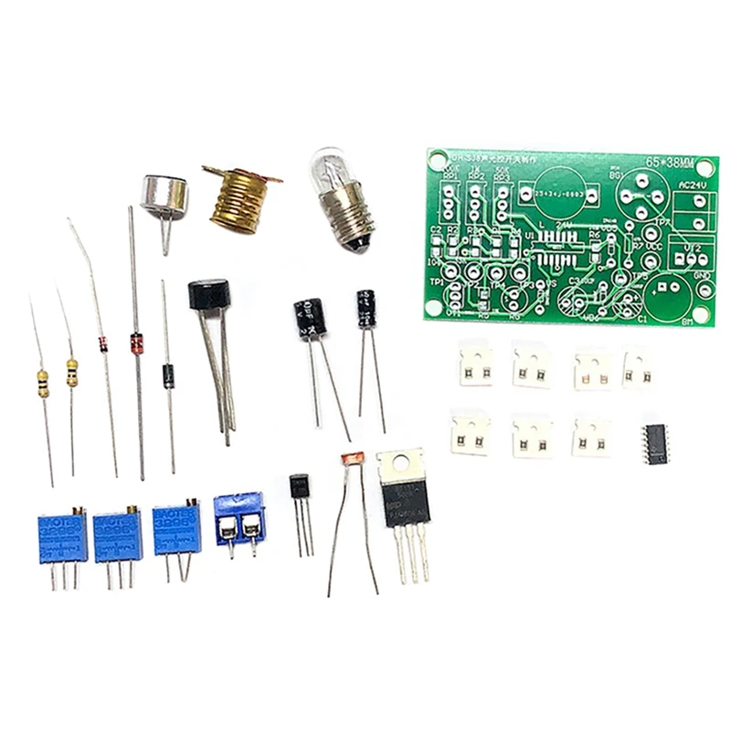 Sound And Light Control Corridor Light Circuit Board Kit To Make Electronic DIY Parts
Sound And Light Control Corridor Light Circuit Board Kit To Make Electronic DIY Parts