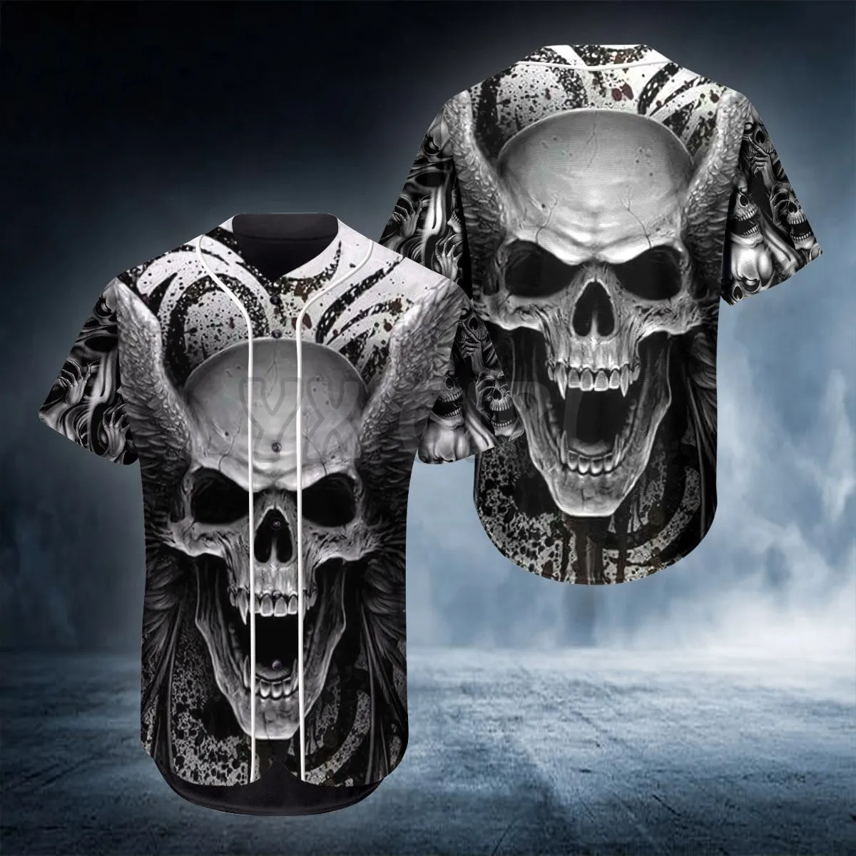 Head Fly Skull Baseball Jersey Shirt Love Skull Gift 3D Printed Men's Shirt Casual Shirts hip hop Tops
Head Fly Skull Baseball Jersey Shirt Love Skull Gift 3D Printed Men's Shirt Casual Shirts hip hop Tops