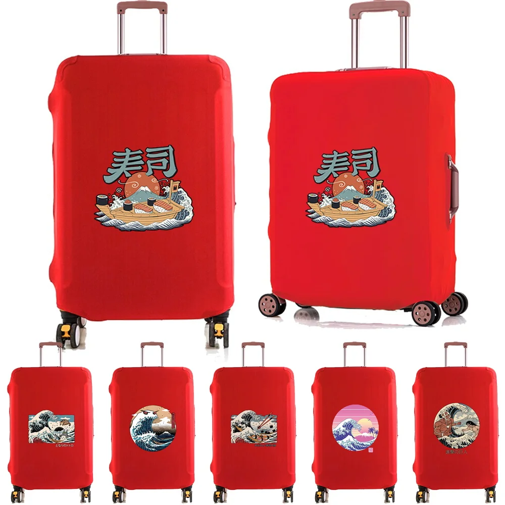 Elastic Luggage Protective Cover for 18-28 Inch Suitcase Wave Printed Portable Travel Accessories Trolley Duffle Protection Case
Elastic Luggage Protective Cover for 18-28 Inch Suitcase Wave Printed Portable Travel Accessories Trolley Duffle Protection Case