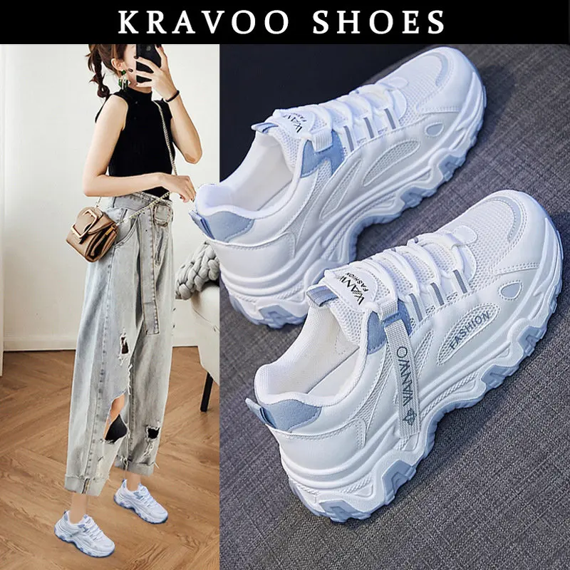 Новые сетчатые повседневные кроссовки KRAVOO, женская обувь для женщин, женская спортивная обувь, женские теннисные кроссовки, спортивные лет...
Новые сетчатые повседневные кроссовки KRAVOO, женская обувь для женщин, женская спортивная обувь, женские теннисные кроссовки, спортивные лет...