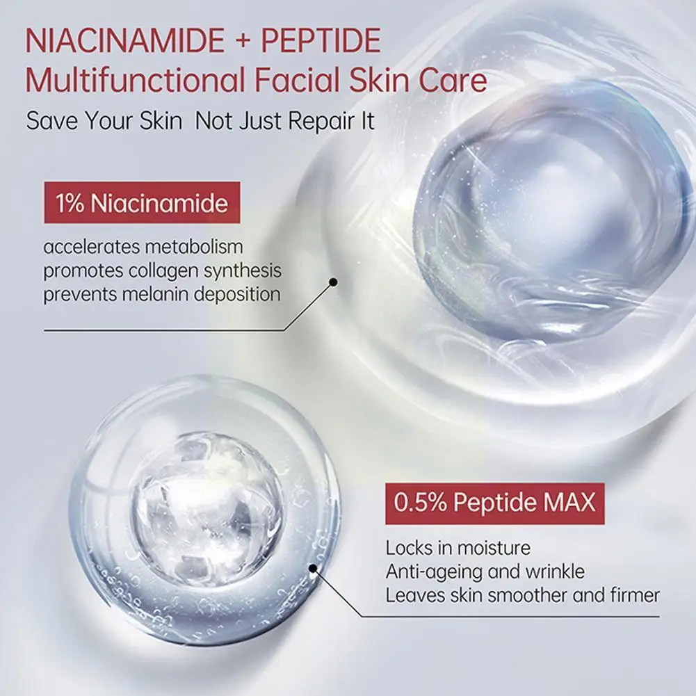 Wrinkle Whitening Blemish Face Cream/Essence Niacinamide Cream/Serum Skincare Foundation Anti-ageing Facial Peptide T6W0
Wrinkle Whitening Blemish Face Cream/Essence Niacinamide Cream/Serum Skincare Foundation Anti-ageing Facial Peptide T6W0