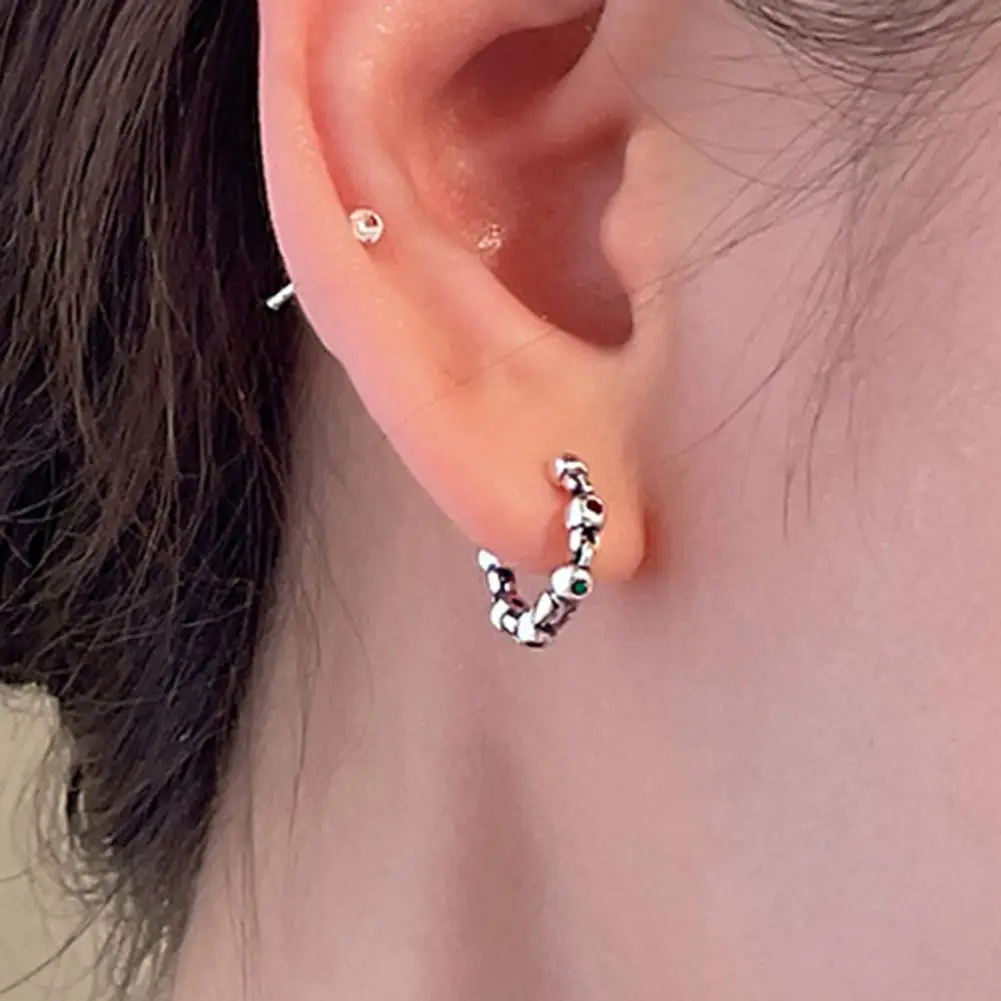 1Pc Women Earring Circle Accessory Dress Up Korean Style Ear Buckle Earring Chic Earring Birthday Gifts
1Pc Women Earring Circle Accessory Dress Up Korean Style Ear Buckle Earring Chic Earring Birthday Gifts