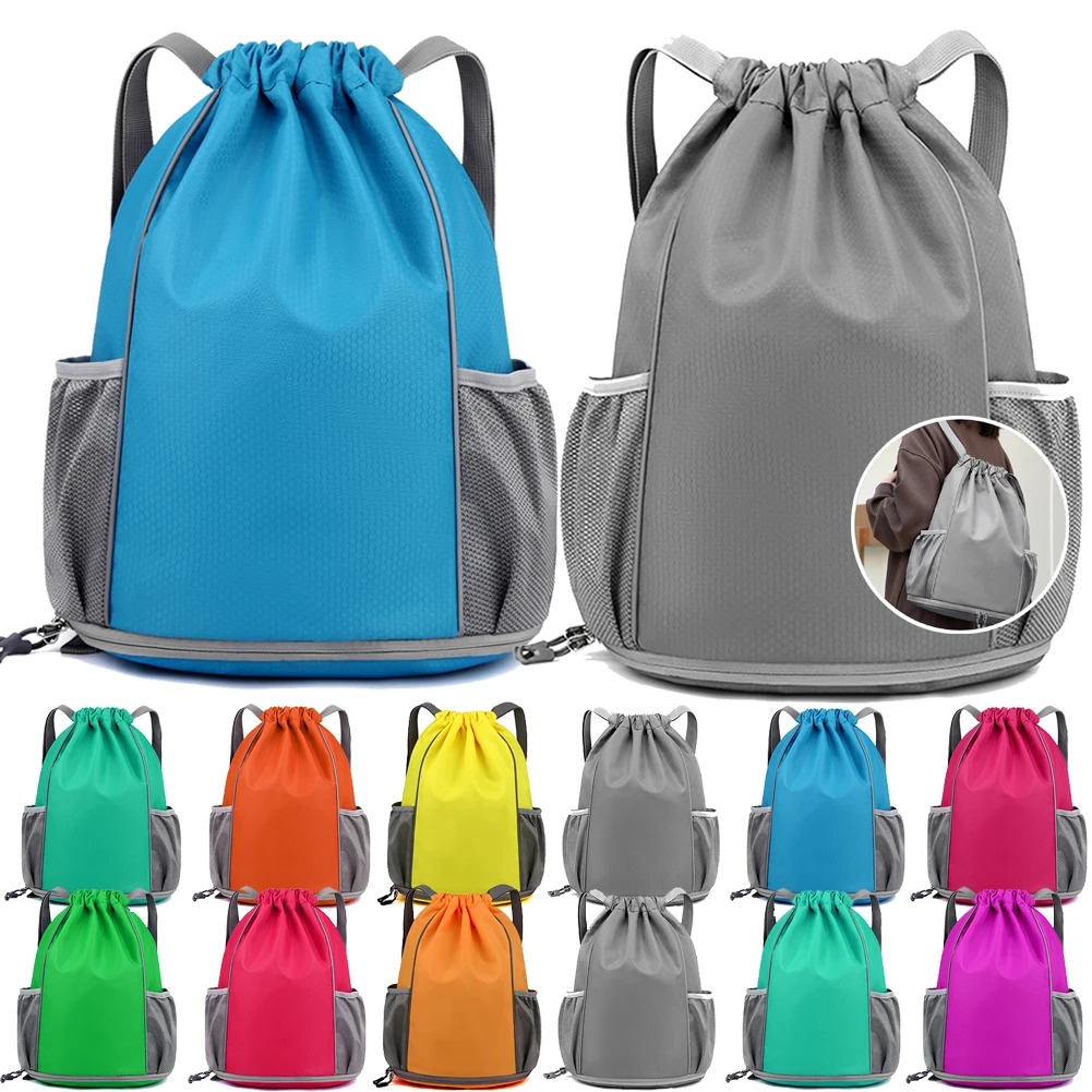 Outdoor Sports Bag Women's Drawstring Gym Backpack for Male Large Cycling Basketball Female Weekend Luggage Travel Yoga Backpack
Outdoor Sports Bag Women's Drawstring Gym Backpack for Male Large Cycling Basketball Female Weekend Luggage Travel Yoga Backpack