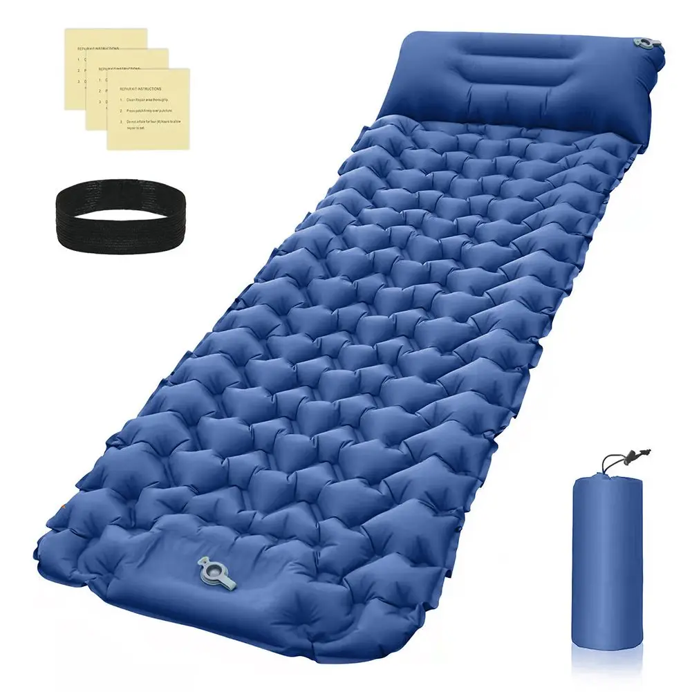 Camping Backpacking Air Mattress Outdoor Sleeping Pad With Foot Pump Air Pillow Travel Air Mat Hiking Backpacking 2023 New
Camping Backpacking Air Mattress Outdoor Sleeping Pad With Foot Pump Air Pillow Travel Air Mat Hiking Backpacking 2023 New