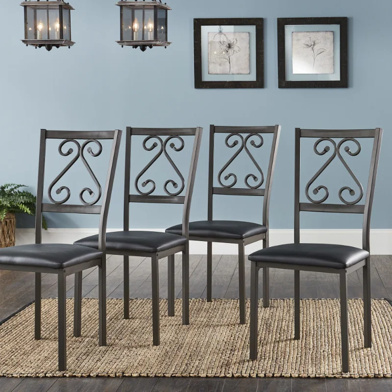 Weston Home Oslo Side Chair, Set of 4, Brown Finish dining chair restaurant chair dinning table chairs
Weston Home Oslo Side Chair, Set of 4, Brown Finish dining chair restaurant chair dinning table chairs
