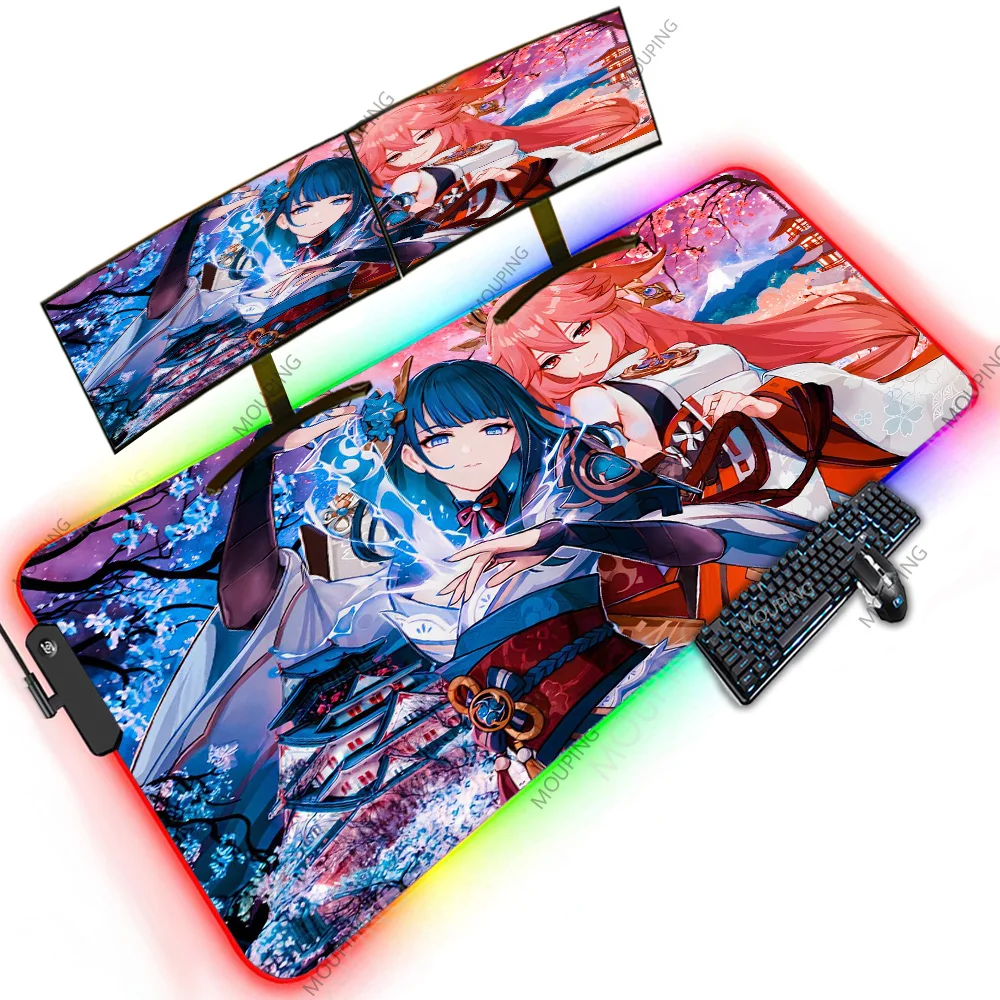 Genshin Anime Carpet Backlit Aesthetic Cute Accessories Computer 1200x600 XXXXL Led Rgb Rubber Pads Oversize Mouse Pad Big Art
Genshin Anime Carpet Backlit Aesthetic Cute Accessories Computer 1200x600 XXXXL Led Rgb Rubber Pads Oversize Mouse Pad Big Art