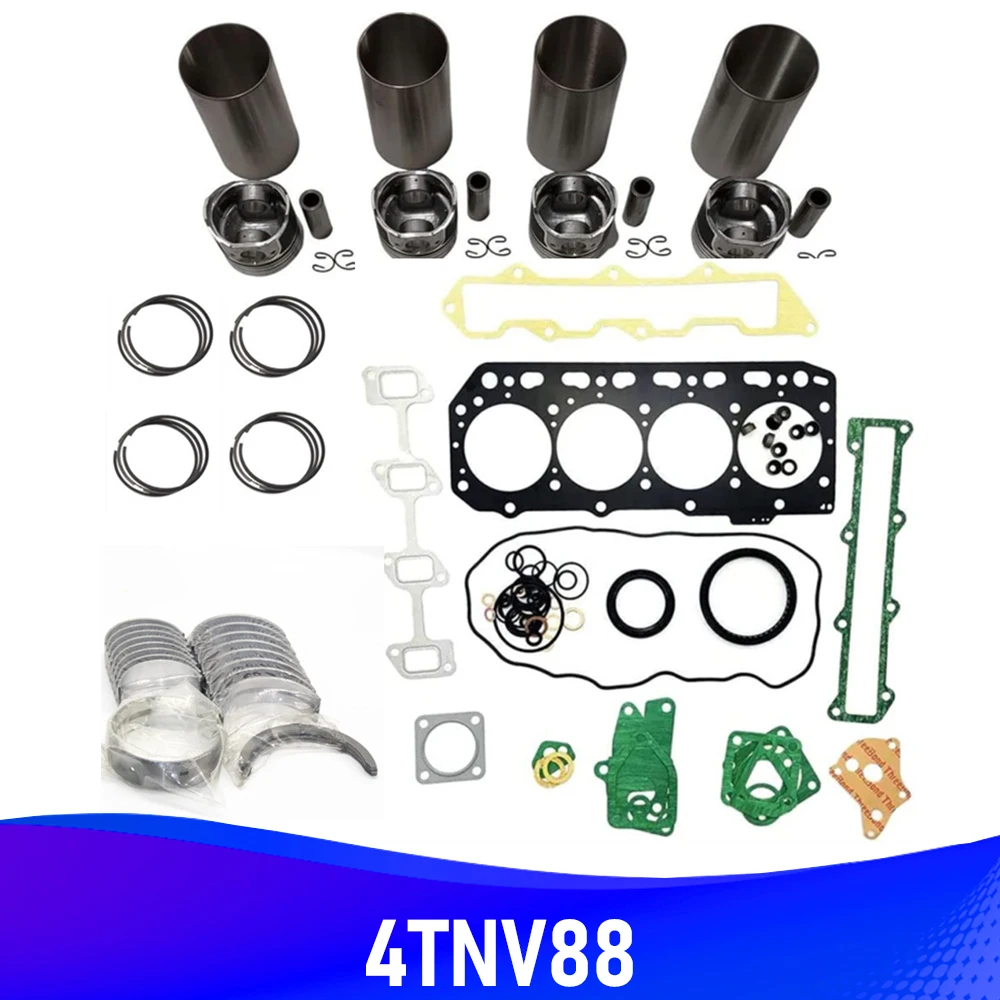 

4TNV88 Overhaul Rebuild Kit For Yanmar engine VIO45-5B VIO55-5 Excavator Repair Auto Parts