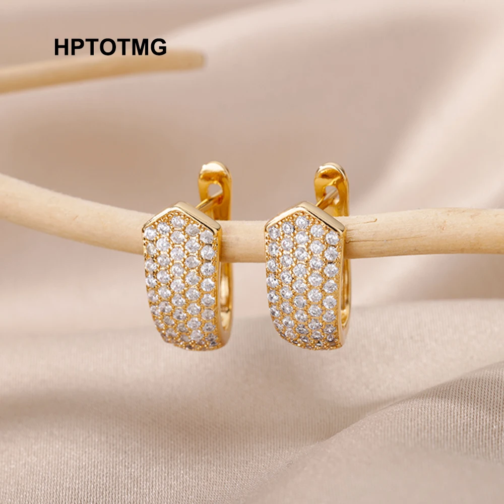 Aesthetic Zircon Shield Hoop Earrings for Women Goth Vintage Stainless Steel Earrings 2022 Trend Piercing Jewelry Gift
Aesthetic Zircon Shield Hoop Earrings for Women Goth Vintage Stainless Steel Earrings 2022 Trend Piercing Jewelry Gift