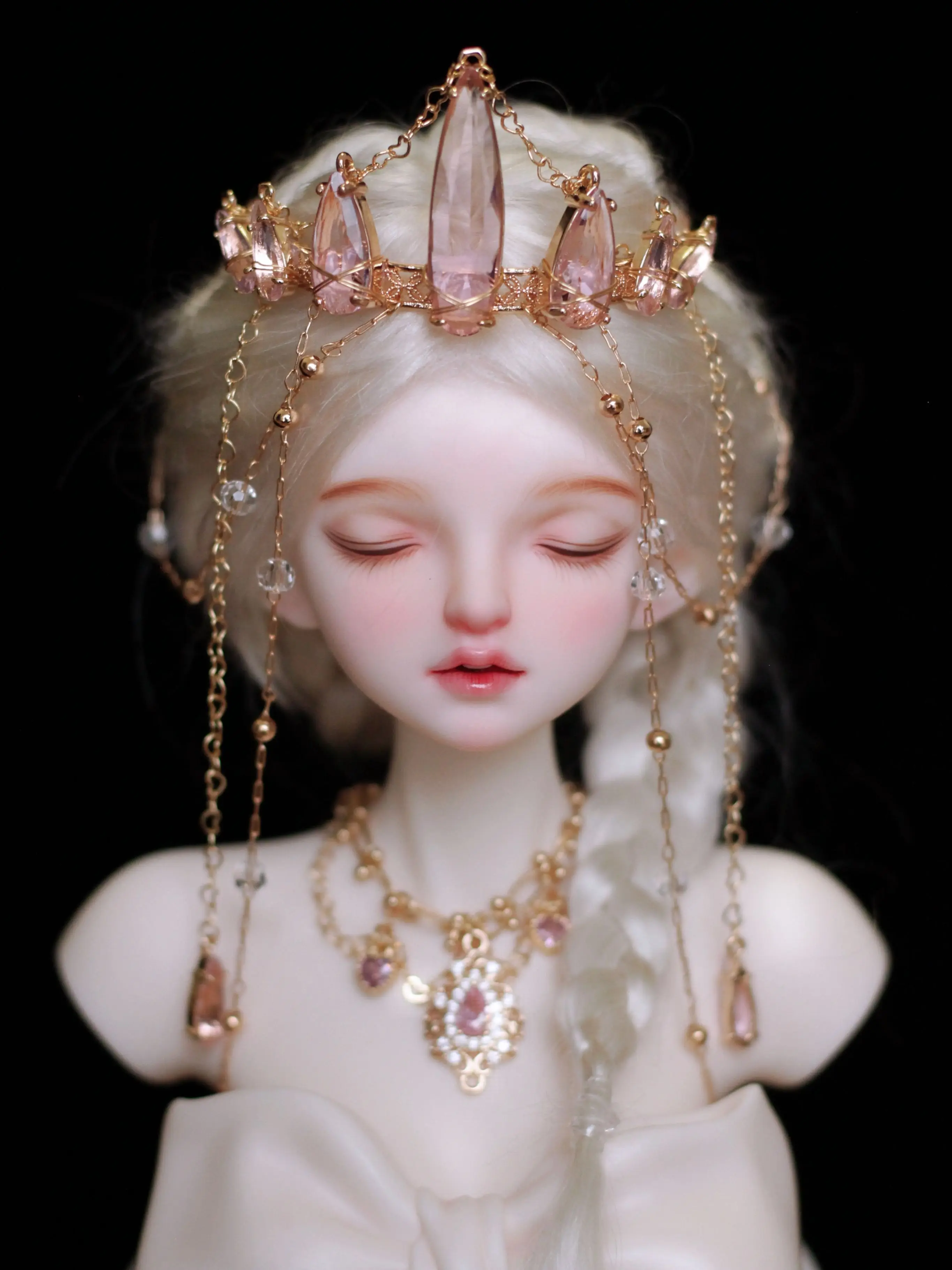 BJD doll crown suitable for 1/3 1/4 1/6 size gem crown throne tiara 1/3 1/4 1/6 crown doll accessories
BJD doll crown suitable for 1/3 1/4 1/6 size gem crown throne tiara 1/3 1/4 1/6 crown doll accessories