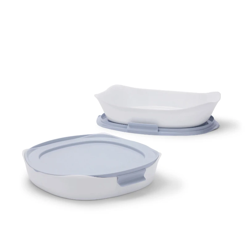 DuraLite Glass Bakeware, 4-Piece Set with Lids, Baking Dishes or Casserole Dishes, 2.5-Quart and 1.75-Quart with Lids
DuraLite Glass Bakeware, 4-Piece Set with Lids, Baking Dishes or Casserole Dishes, 2.5-Quart and 1.75-Quart with Lids