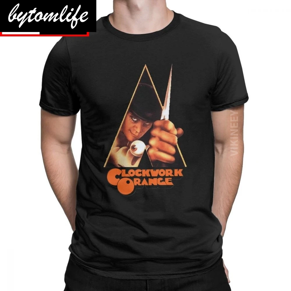 Novelty A Clockwork Orange Tshirt Men O Neck Pure Cotton Tshirt New Arrival Clothes Happy New Year
Novelty A Clockwork Orange Tshirt Men O Neck Pure Cotton Tshirt New Arrival Clothes Happy New Year