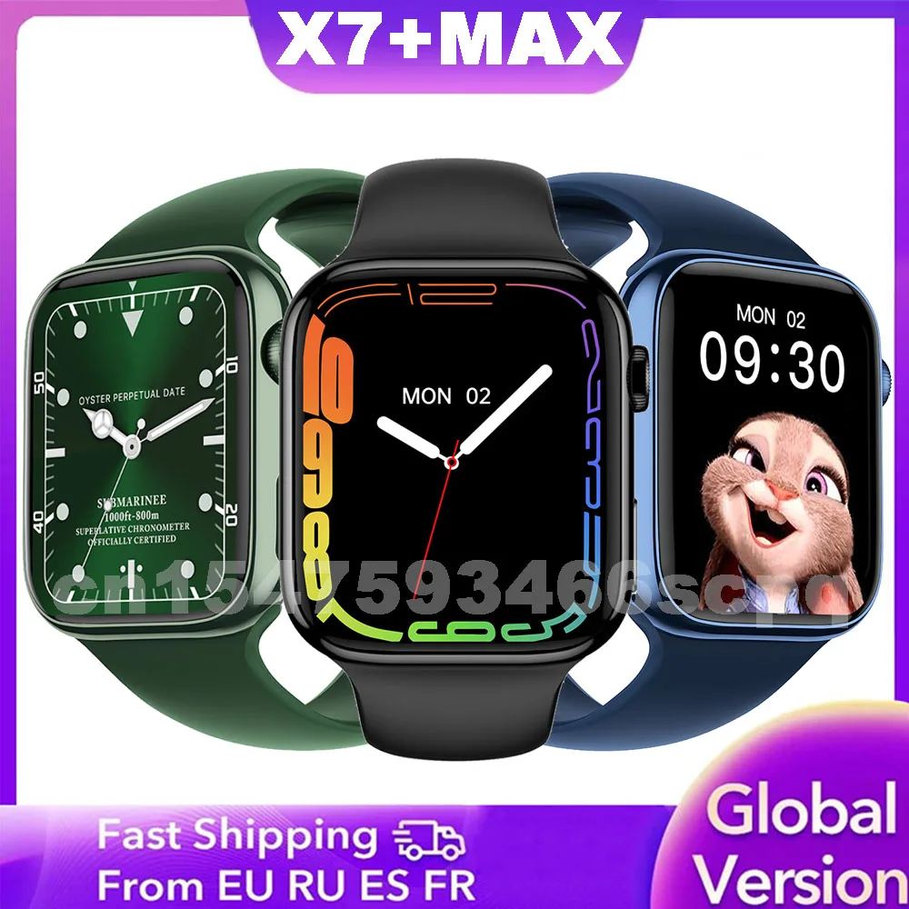 IWO 14 X7+MAX Smartwatch Voice Assistant Men Women Smart Watch Blood Heart Rate Monitor Bluetooth Call Watch PK IWO 13 HW22 W17
IWO 14 X7+MAX Smartwatch Voice Assistant Men Women Smart Watch Blood Heart Rate Monitor Bluetooth Call Watch PK IWO 13 HW22 W17