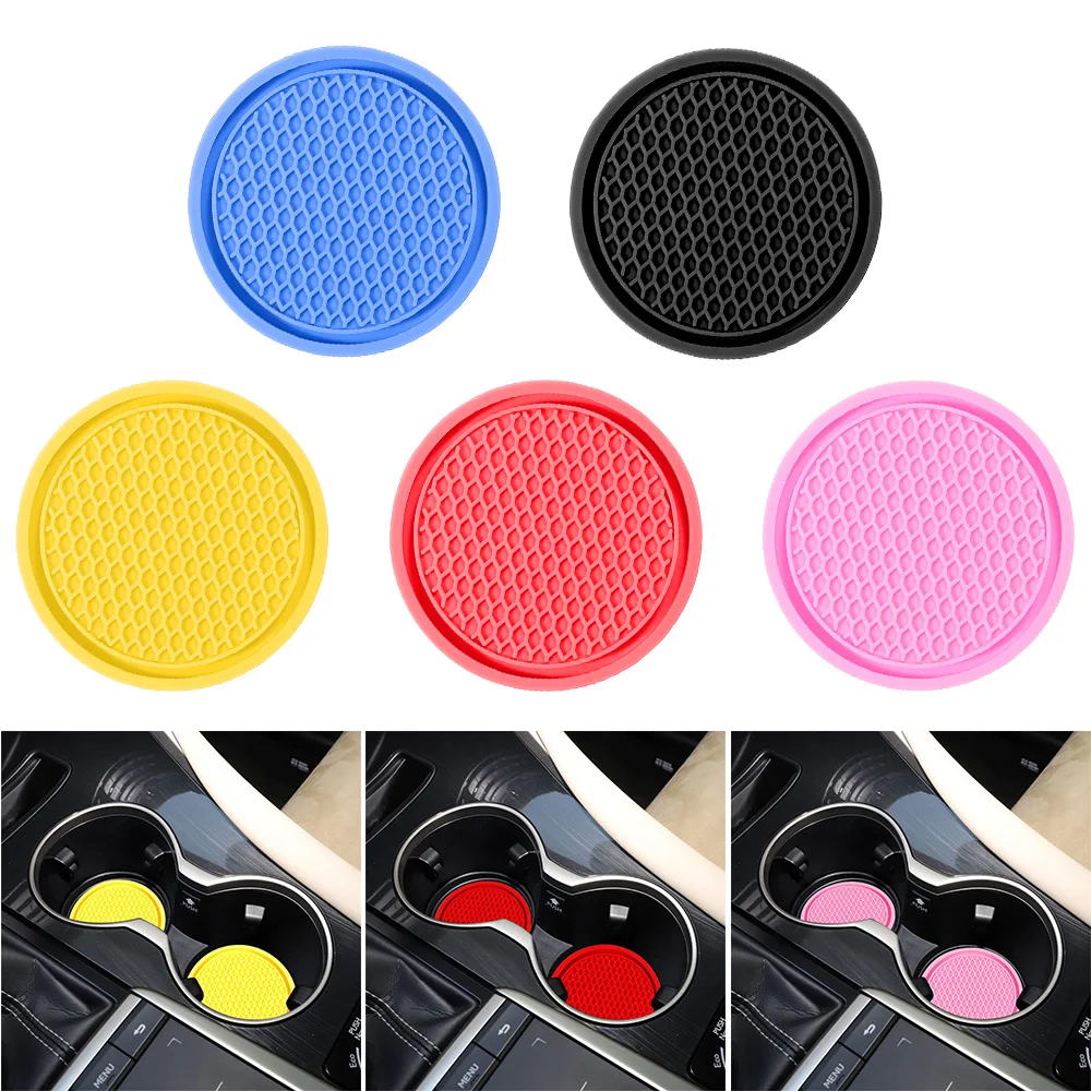 PVC Travel Auto Cup Holder Insert Coaster Anti Slip Vehicle Interior Accessories Cup Mats Car Coasters
PVC Travel Auto Cup Holder Insert Coaster Anti Slip Vehicle Interior Accessories Cup Mats Car Coasters
