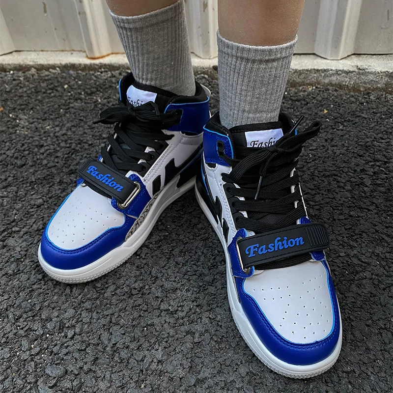 High top shoes three in one 312 white sapphire blue students winter men's shoes couple casual sneakers men's shoes women's shoes
High top shoes three in one 312 white sapphire blue students winter men's shoes couple casual sneakers men's shoes women's shoes