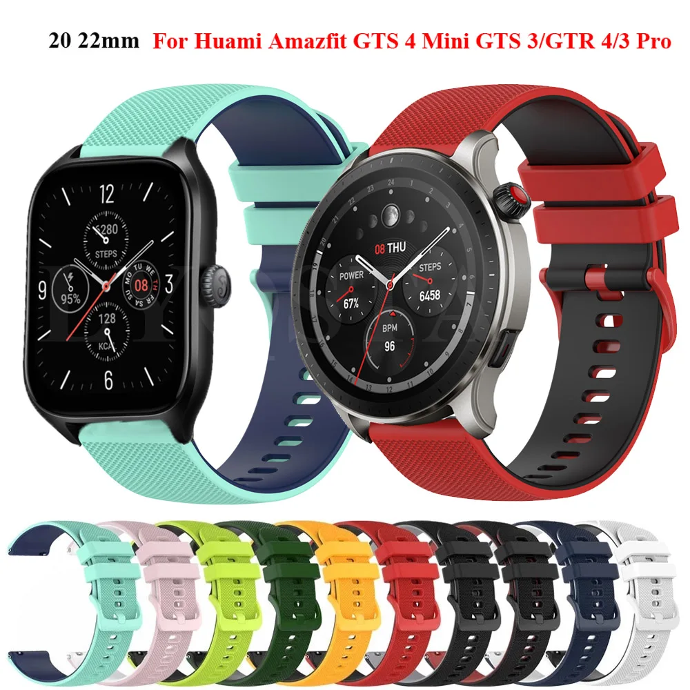 Ремешок силиконовый для Xiaomi Huami Amazfit GTS 2/GTS4 Mini/2e, спортивный браслет для GTR 4 GTR3 Pro Amazfit 47 42 мм, 20 22 мм
Ремешок силиконовый для Xiaomi Huami Amazfit GTS 2/GTS4 Mini/2e, спортивный браслет для GTR 4 GTR3 Pro Amazfit 47 42 мм, 20 22 мм