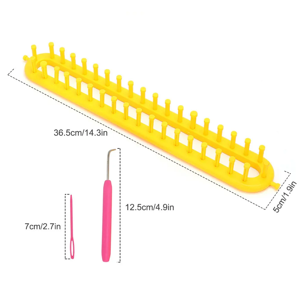Knitting Loom Socks Scarf Weaving Board Kids Sweater Darning Maker Looming Kit Holiday Present DIY Sewing Tools
Knitting Loom Socks Scarf Weaving Board Kids Sweater Darning Maker Looming Kit Holiday Present DIY Sewing Tools