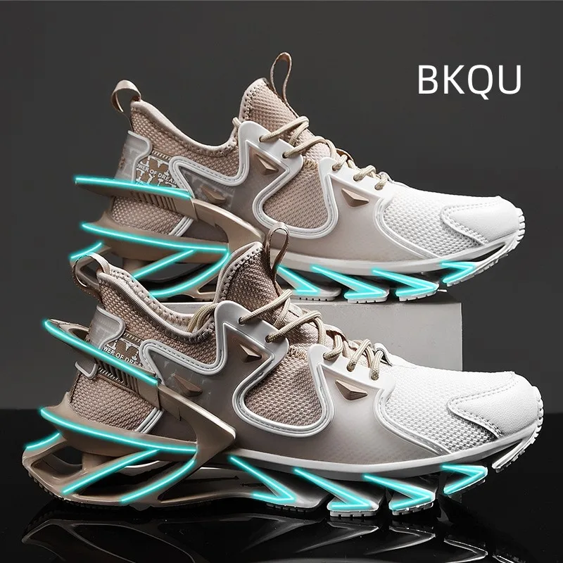 Повседневные мужские кроссовки, износостойкие, модные, дышащие, удобные уличные, легкие кроссовки на платформе, весна-осень
Повседневные мужские кроссовки, износостойкие, модные, дышащие, удобные уличные, легкие кроссовки на платформе, весна-осень