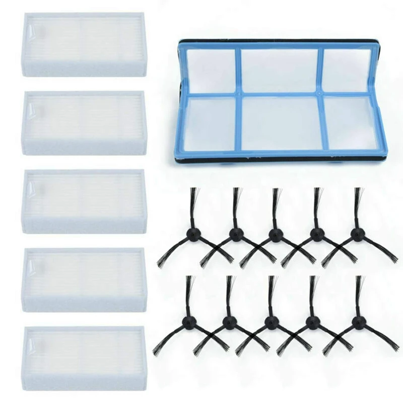 Replacement Accessories Side Brushes HEPA Filters For Ilife V3 V5 V5S Robot Vacuum Cleaner Accessories
Replacement Accessories Side Brushes HEPA Filters For Ilife V3 V5 V5S Robot Vacuum Cleaner Accessories