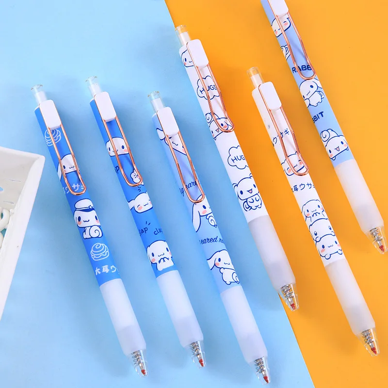 12Pcs Kawaii Sanrio Gel Pen Cinnamoroll Cute Cartoon Press Metal 0.5Mm Black Ink Student Study Stationery Girls Christmas Gift
12Pcs Kawaii Sanrio Gel Pen Cinnamoroll Cute Cartoon Press Metal 0.5Mm Black Ink Student Study Stationery Girls Christmas Gift
