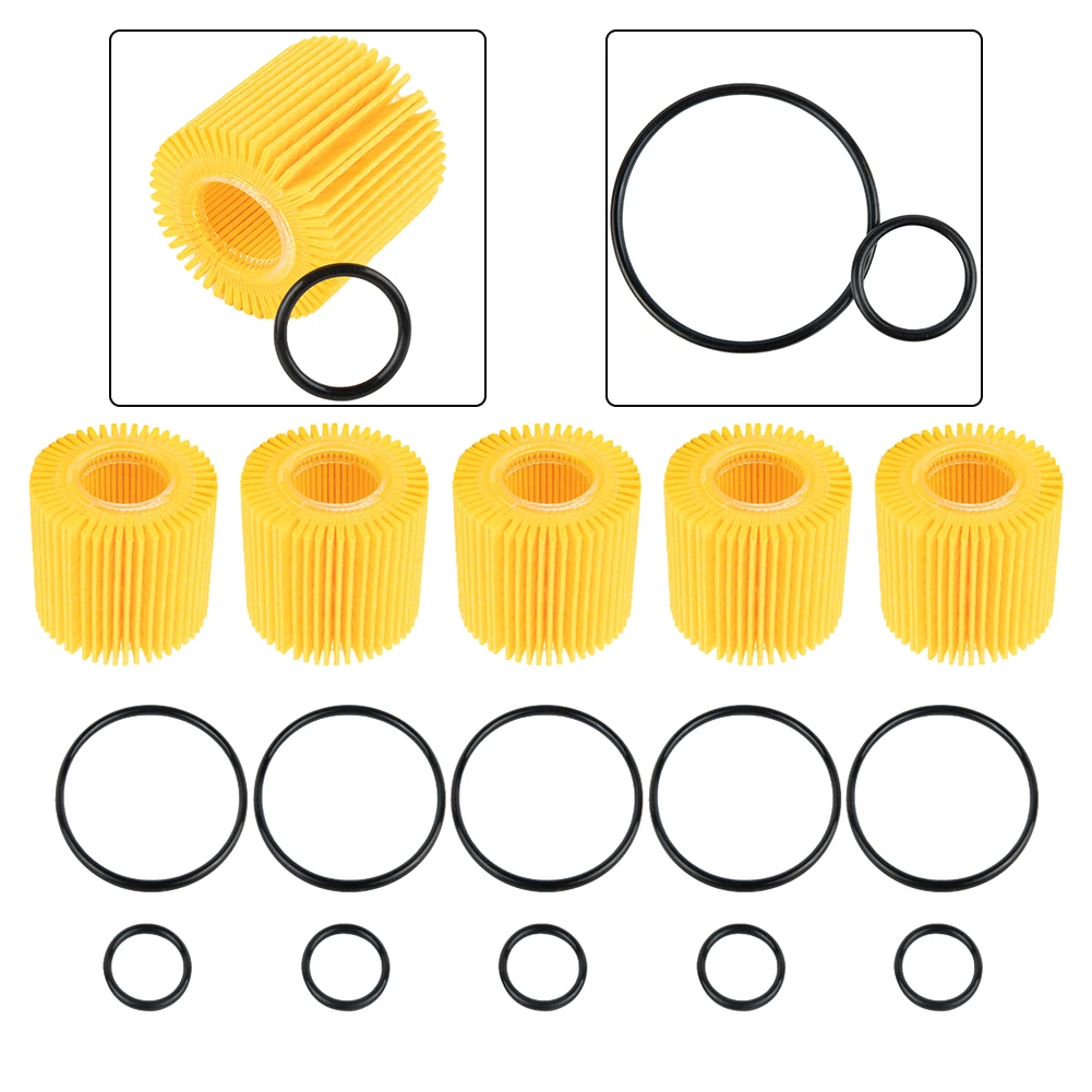 Element Oil Filter #04152-YZZA6 5PCS/set Accessories Engine Parts For Car For Toyota Corolla Soft Rubber Hot Sales
Element Oil Filter #04152-YZZA6 5PCS/set Accessories Engine Parts For Car For Toyota Corolla Soft Rubber Hot Sales