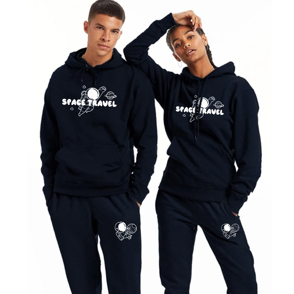Men Women Hoodies Astronaut Printed Hoodies+Pants Jogging Hooded Sportwear Casual Fleece Couple Suit Dating Sweatshirt Pullover
Men Women Hoodies Astronaut Printed Hoodies+Pants Jogging Hooded Sportwear Casual Fleece Couple Suit Dating Sweatshirt Pullover