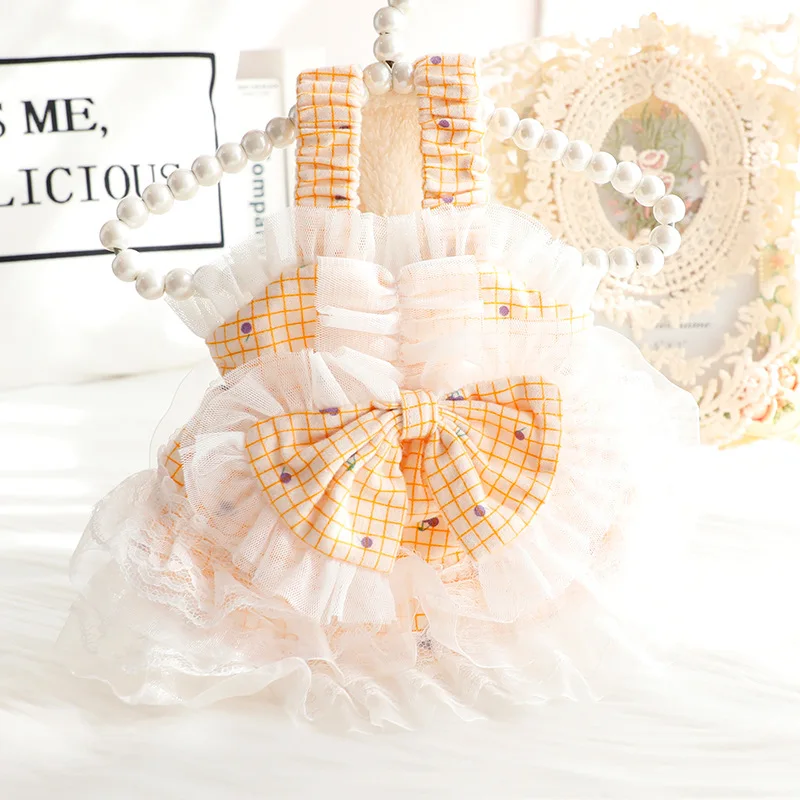 Осенне-зимняя одежда для собак розового и желтого цвета, теплая хлопковая плюшевая накидка-бант, платье принцессы для маленьких и средних с...
Осенне-зимняя одежда для собак розового и желтого цвета, теплая хлопковая плюшевая накидка-бант, платье принцессы для маленьких и средних с...